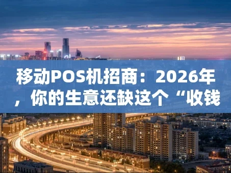 重庆移动POS机招商：2026年，你的生意还缺这个“收钱神器”吗？