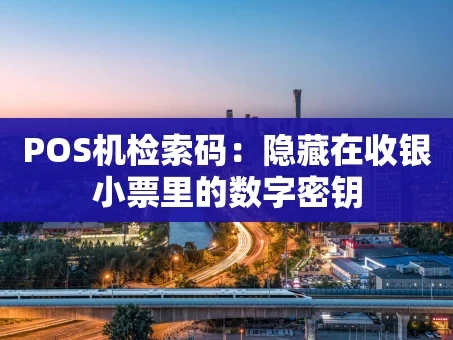 重庆POS机检索码：隐藏在收银小票里的数字密钥