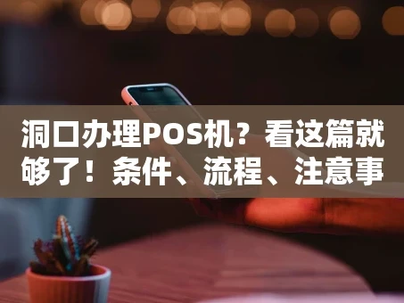 重庆洞口办理POS机？看这篇就够了！条件、流程、注意事项一次说清