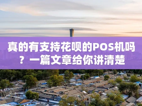 重庆真的有支持花呗的POS机吗？一篇文章给你讲清楚