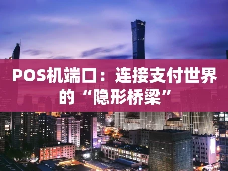 重庆POS机端口：连接支付世界的“隐形桥梁”