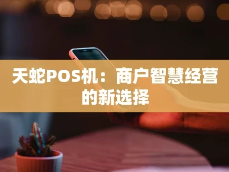 重庆天蛇POS机：商户智慧经营的新选择