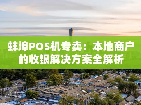重庆蚌埠POS机专卖：本地商户的收银解决方案全解析