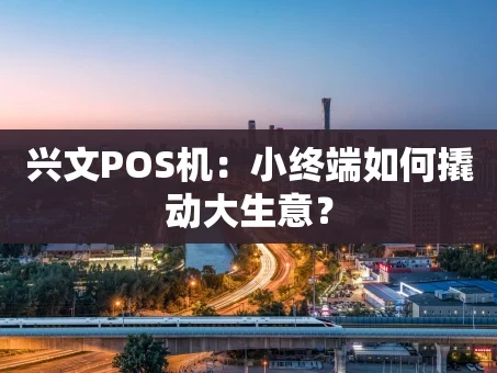 重庆兴文POS机：小终端如何撬动大生意？