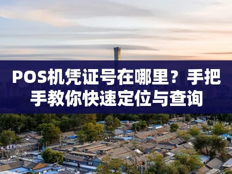 重庆POS机凭证号在哪里？手把手教你快速定位与查询