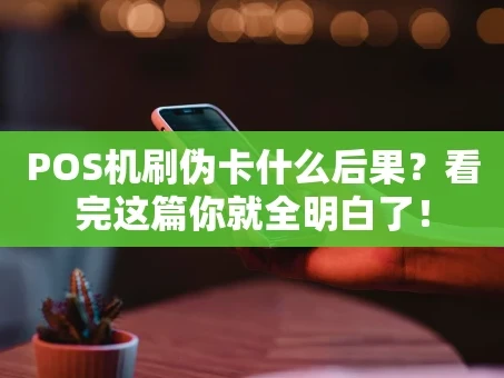 重庆POS机刷伪卡什么后果？看完这篇你就全明白了！