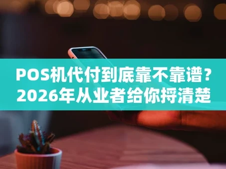 重庆POS机代付到底靠不靠谱？2026年从业者给你捋清楚