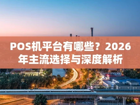 重庆POS机平台有哪些？2026年主流选择与深度解析