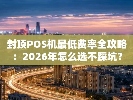 重庆封顶POS机最低费率全攻略：2026年怎么选不踩坑？