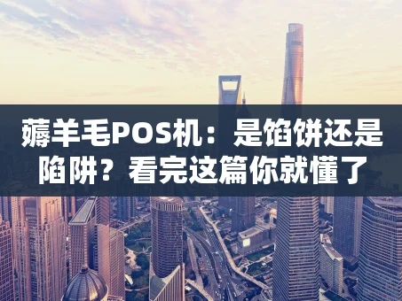 重庆薅羊毛POS机：是馅饼还是陷阱？看完这篇你就懂了