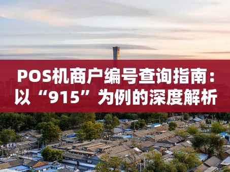 重庆POS机商户编号查询指南：以“915”为例的深度解析