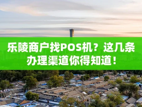 重庆乐陵商户找POS机？这几条办理渠道你得知道！