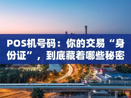 重庆POS机号码：你的交易“身份证”，到底藏着哪些秘密？