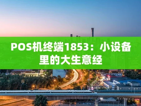 重庆POS机终端1853：小设备里的大生意经