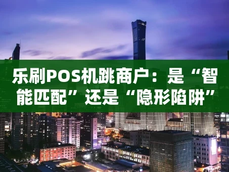 重庆乐刷POS机跳商户：是“智能匹配”还是“隐形陷阱”？