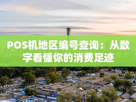 重庆POS机地区编号查询：从数字看懂你的消费足迹