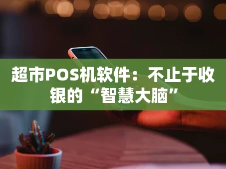 重庆超市POS机软件：不止于收银的“智慧大脑”