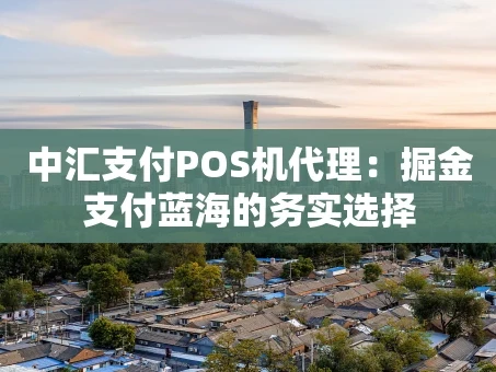 重庆中汇支付POS机代理：掘金支付蓝海的务实选择