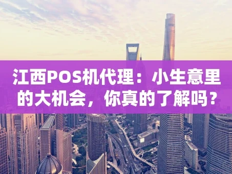重庆江西POS机代理：小生意里的大机会，你真的了解吗？