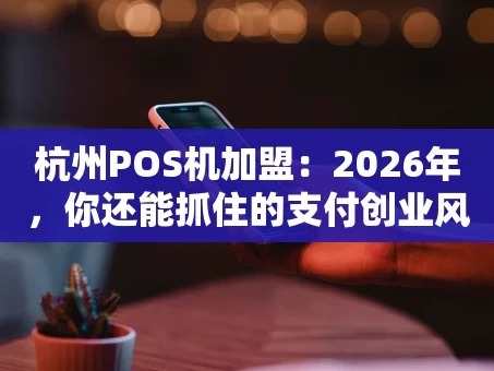 重庆杭州POS机加盟：2026年，你还能抓住的支付创业风口