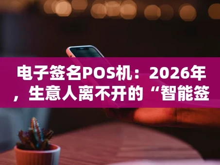 重庆电子签名POS机：2026年，生意人离不开的“智能签约神器”