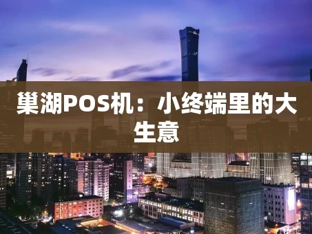 重庆巢湖POS机：小终端里的大生意