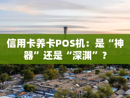 重庆信用卡养卡POS机：是“神器”还是“深渊”？