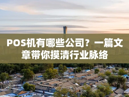 重庆POS机有哪些公司？一篇文章带你摸清行业脉络