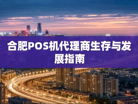 重庆合肥POS机代理商生存与发展指南
