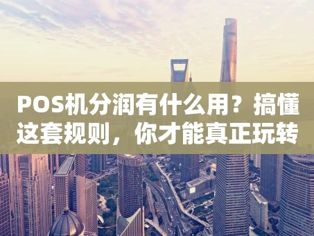 重庆POS机分润有什么用？搞懂这套规则，你才能真正玩转支付市场