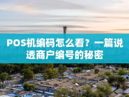重庆POS机编码怎么看？一篇说透商户编号的秘密