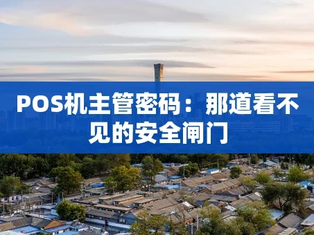 重庆POS机主管密码：那道看不见的安全闸门