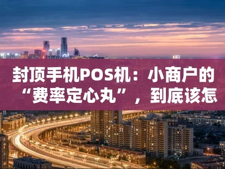 重庆封顶手机POS机：小商户的“费率定心丸”，到底该怎么选？