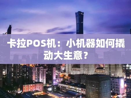 重庆卡拉POS机：小机器如何撬动大生意？