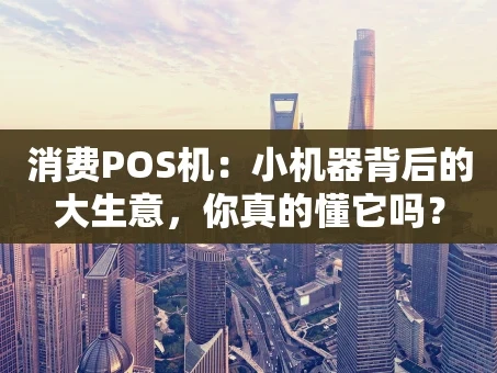 重庆消费POS机：小机器背后的大生意，你真的懂它吗？