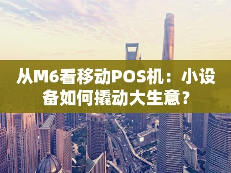 重庆从M6看移动POS机：小设备如何撬动大生意？