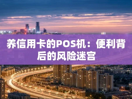 重庆养信用卡的POS机：便利背后的风险迷宫