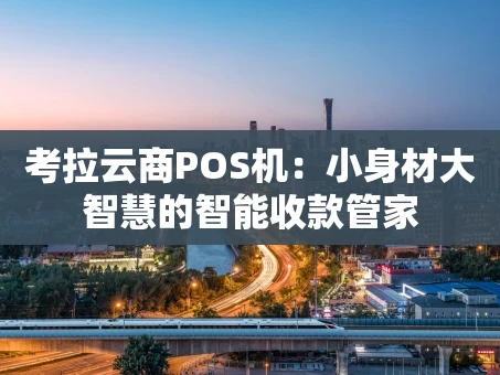 重庆考拉云商POS机：小身材大智慧的智能收款管家