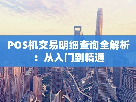 重庆POS机交易明细查询全解析：从入门到精通