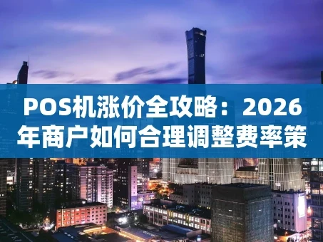重庆POS机涨价全攻略：2026年商户如何合理调整费率策略