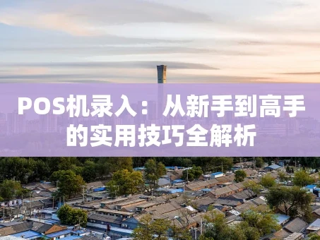 重庆POS机录入：从新手到高手的实用技巧全解析