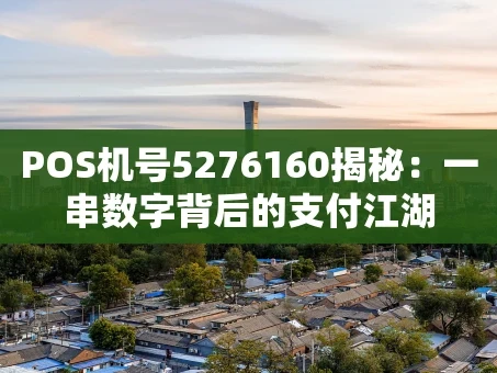 重庆POS机号5276160揭秘：一串数字背后的支付江湖