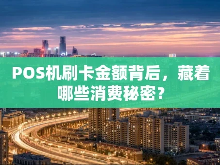 重庆POS机刷卡金额背后，藏着哪些消费秘密？