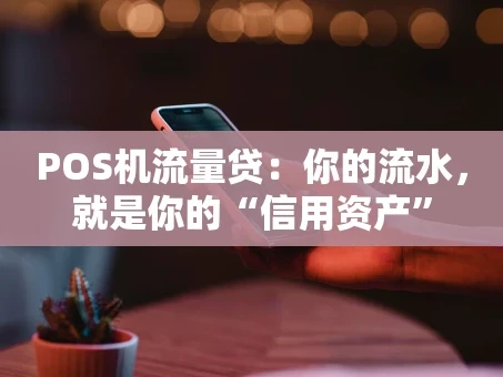重庆POS机流量贷：你的流水，就是你的“信用资产”