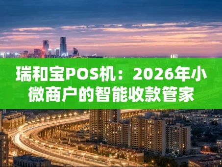 重庆瑞和宝POS机：2026年小微商户的智能收款管家