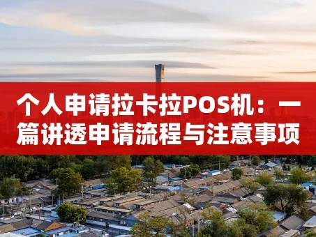 重庆个人申请拉卡拉POS机：一篇讲透申请流程与注意事项