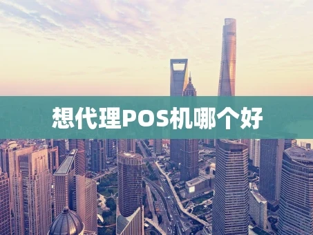重庆想代理POS机哪个好