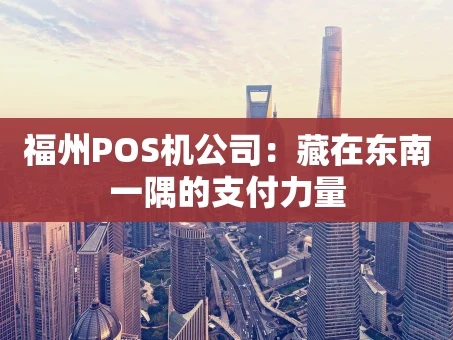 重庆福州POS机公司：藏在东南一隅的支付力量