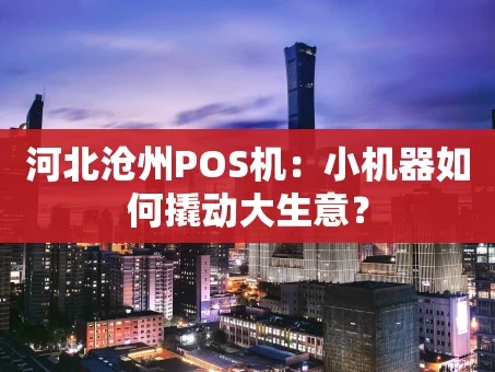重庆河北沧州POS机：小机器如何撬动大生意？