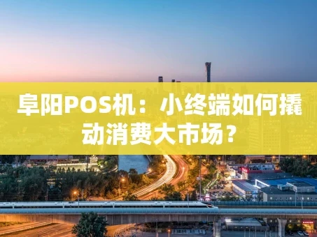 重庆阜阳POS机：小终端如何撬动消费大市场？